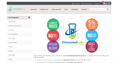 Desktop Screenshot of discountedlabs.com